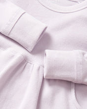 Load image into Gallery viewer, Long Sleeve Ribbed Dress - Lilac
