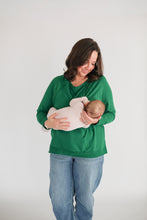 Load image into Gallery viewer, Free Flowing Lightweight Long Sleeve Nursing Top
