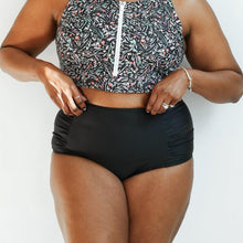 Load image into Gallery viewer, Moderate Coverage High Waist Bikini Bottoms
