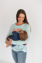 Load image into Gallery viewer, Free Flowing Lightweight Long Sleeve Nursing Top
