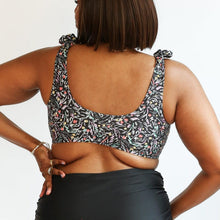 Load image into Gallery viewer, Tie Shoulder Breastfeeding Bikini Swimsuit Top
