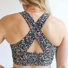 Load image into Gallery viewer, Crop Zip Up Breastfeeding Swimsuit Top
