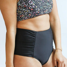 Load image into Gallery viewer, Moderate Coverage High Waist Bikini Bottoms

