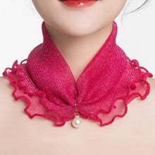Load image into Gallery viewer, Neck Collars Fashion Scarves for Women And Girls Print Satin Silk Scarf Female Bandana Head Bib Scarfs For Ladies
