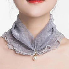 Load image into Gallery viewer, Neck Collars Fashion Scarves for Women And Girls Print Satin Silk Scarf Female Bandana Head Bib Scarfs For Ladies
