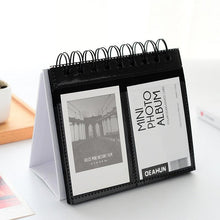 Load image into Gallery viewer, New Desktop Mini  Standing Polaroid Photo Album Scrapbooking Photocards album for cards stamps Photo Frame Instar Tabletop Flip Calendar Photo Album Gifts For Everyone
