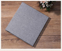 Load image into Gallery viewer, New Linen 16inch DIY Photo Album Lovers Birthday Gift Wedding Photos Baby Photo Album Scrapbook Paper Crafts Albums Refillable Notebook Photo Album
