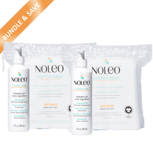 Load image into Gallery viewer, NOLEO DUO: 3-in-1 Diaper Rash Cream &amp; Large Cotton Pads
