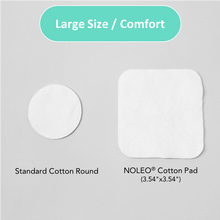 Load image into Gallery viewer, NOLEO Organic Cotton Pads - Large 3.54"x3.54"
