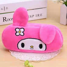 Load image into Gallery viewer, Pink Students Pencil Case Colorful Cartoon Pen Bag With Zipper For Girls Boys School Stationery Organizer Cosmetic Bag
