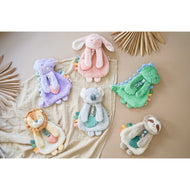 Itzy Lovey™ Plush with Silicone Teether Toy