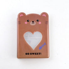 Load image into Gallery viewer, 64 Pockets 3 Inches Photo Album Card Holder Receipt Storage Hollow Love Heart Photo Holder Business Card Bag Kpop Photocard Holder Book Polaroid Book Album Gifts For Valentines Day
