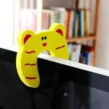 Load image into Gallery viewer, Protection Baby Safety Cute Animal Security Door Stopper Baby Card Lock Newborn Care Child Finger Protector
