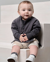 Load image into Gallery viewer, Quarter Zip Pullover - Iron
