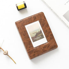 Load image into Gallery viewer, Retro 3 Inches 64 Pockets Photo Album Mini Instant Album Polaroid Photo Album Picture Case Storage  Family Scrapbook Albums Family Anniversary Gift For Couple
