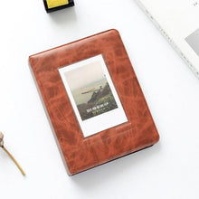 Load image into Gallery viewer, Retro 3 Inches 64 Pockets Photo Album Mini Instant Album Polaroid Photo Album Picture Case Storage  Family Scrapbook Albums Family Anniversary Gift For Couple
