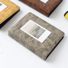Load image into Gallery viewer, Retro 3 Inches 64 Pockets Photo Album Mini Instant Album Polaroid Photo Album Picture Case Storage  Family Scrapbook Albums Family Anniversary Gift For Couple
