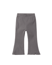 Load image into Gallery viewer, Ribbed Flare Pant - Graphite
