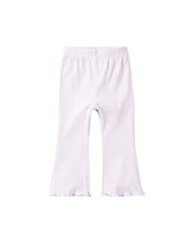 Load image into Gallery viewer, Ribbed Flare Pant - Lilac
