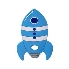 Load image into Gallery viewer, Rocket Silicone Baby Teether Rodent Baby Teething Toys Chewable Animal Shape Baby Products Nursing Gift
