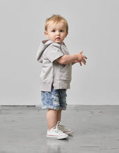 Load image into Gallery viewer, Short Sleeve Hoodie - Grey
