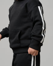 Load image into Gallery viewer, Side Trim Hoodie - Black
