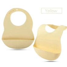 Load image into Gallery viewer, Silicone Bibs For Kids Newborn Baby Feeding Tableware Waterproof  Baby Bibs For Toddler Bib For Kids
