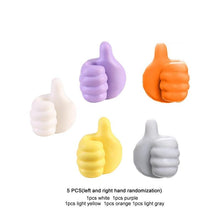 Load image into Gallery viewer, Silicone Toothbrush Holders Hook Wall Door Hooks Towel Key Plug Holder Hangers For Kitchen Bathroom Home Office Organizer Waterproof Self Adhesive Hook for Toothbrush  and Small Items
