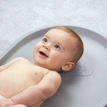 Load image into Gallery viewer, Shnuggle Bathtime Essentials Bundle | Baby Bath, Rinse Jug, Ellie Toy Scoop, Toy Boats &amp; Squishy Changing Mat - Taupe
