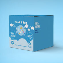 Load image into Gallery viewer, Stork &amp; Sun Baby Wipes — 6 Pack (360ct)
