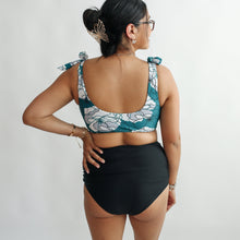 Load image into Gallery viewer, Tie Shoulder Breastfeeding Bikini Swimsuit Top
