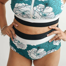 Load image into Gallery viewer, Moderate Coverage High Waist Bikini Bottoms
