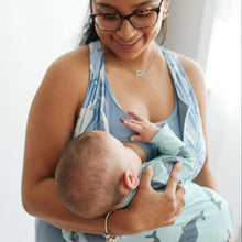 Load image into Gallery viewer, One Piece Zip Up Breastfeeding Swimsuit
