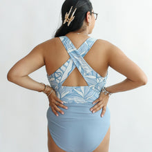 Load image into Gallery viewer, One Piece Zip Up Breastfeeding Swimsuit
