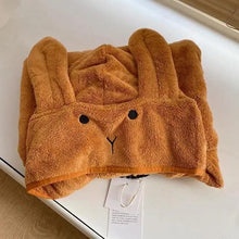 Load image into Gallery viewer, Trendy Rabbit Cartoon Bathrobes For Girls Boys Unisex Soft Hooded And Comfortable Kids Vintage Design Bathrobes
