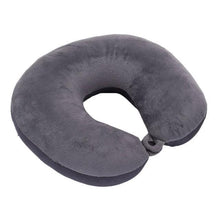 Load image into Gallery viewer, U Shaped Travel Pillow Particles Neck Car Plane Pillows Soft Cushion Home Outdoor Textile Memory Foam U-Shaped Pillow Slow Rebound Neck Pillow Nap Airplane Pillow Sleep With No Neck Pain Super Soft Memory Foam Neck Pillow Easy Washing With Removable Cover
