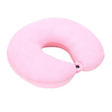 Load image into Gallery viewer, U Shaped Travel Pillow Particles Neck Car Plane Pillows Soft Cushion Home Outdoor Textile Memory Foam U-Shaped Pillow Slow Rebound Neck Pillow Nap Airplane Pillow Sleep With No Neck Pain Super Soft Memory Foam Neck Pillow Easy Washing With Removable Cover
