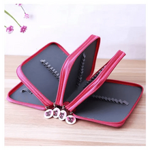 Load image into Gallery viewer, Unique Purple Cute Big 36/48/72 Holes Stationery Students Pencil Case High Quality Large Capacity Pencil Box

