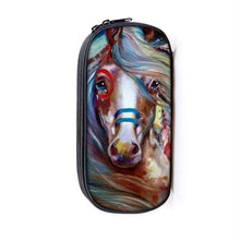 Load image into Gallery viewer, Vintage Cartoon Print Students Pencil Case Classic Theme Makeup Cosmetic Bags Elegant Stationery Pouch
