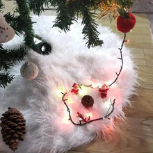 Load image into Gallery viewer, Christmas Tree Decor Snowflake Carpet White Christmas Tree Skirt Fur Skirt For Xmas Decorations Xmas Christmas Decorations For Home

