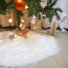 Load image into Gallery viewer, Christmas Tree Decor Snowflake Carpet White Christmas Tree Skirt Fur Skirt For Xmas Decorations Xmas Christmas Decorations For Home

