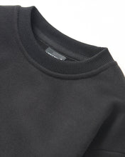 Load image into Gallery viewer, Waffle Hybrid Crewneck - Black
