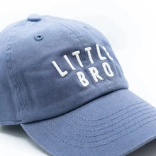 Load image into Gallery viewer, Dusty Blue Little Bro Hat

