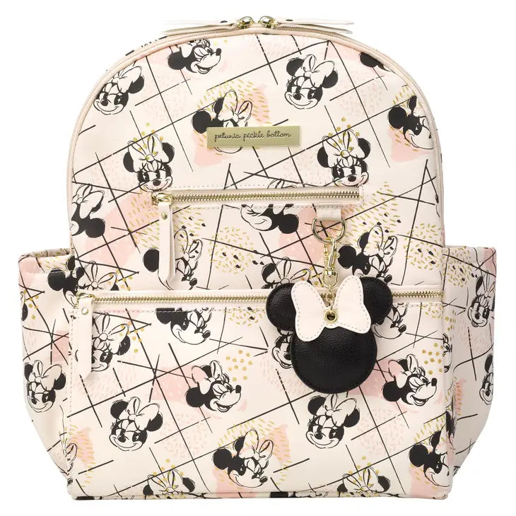 Petunia Pickle Bottom Ace Backpack - Shimmery Minnie Mouse