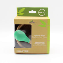 Load image into Gallery viewer, Avanchy Bamboo Suction Baby Bowl + Spoon
