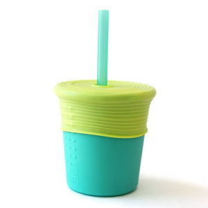 Go Sili Silicone Straw Cup - 8oz – Hazelnut Kids