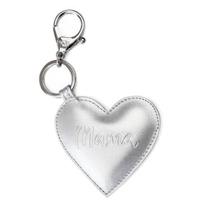 Itzy Mama Heart Diaper Bag Charm Keychains