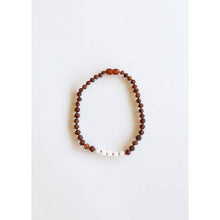 Load image into Gallery viewer, CanyonLeaf Raw Amber + Moonstone
