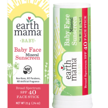 Baby Face Mineral Sunscreen Face Stick
