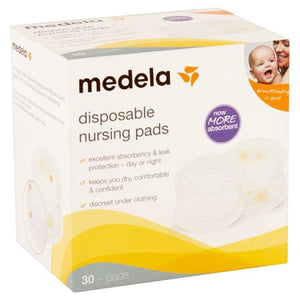 Bamboobies Nursing Pads for Breastfeeding, 60 Count, Disposable Breast Pads  for Sensitive Skin 